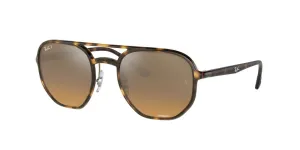 Ray-Ban RB4321 Chromance Polarized Sunglasses - Havana/Brown Mirror