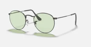 Ray-Ban Round Solid Evolve Unisex Lifestyle Sunglasses