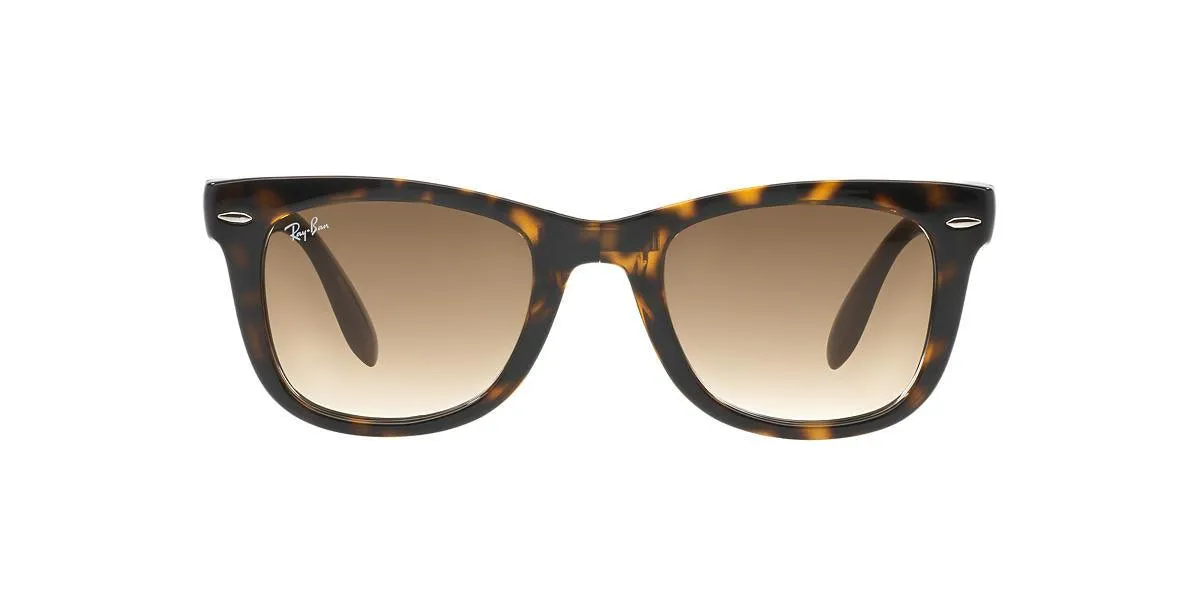 RAY-BAN Tortoise RB2140 WAYFARER Brown lenses