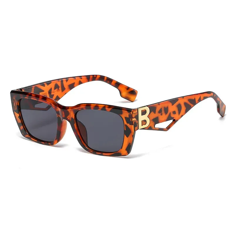 RBRARE New Fashion Square Sunglasses for Trendy Women