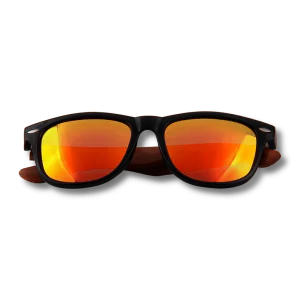Real Rosewood Classic Wanderer Sunglasses by WUDN