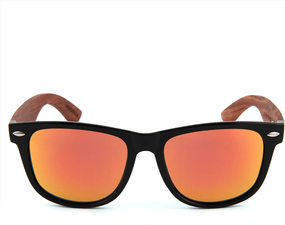 Real Rosewood Classic Wanderer Sunglasses by WUDN