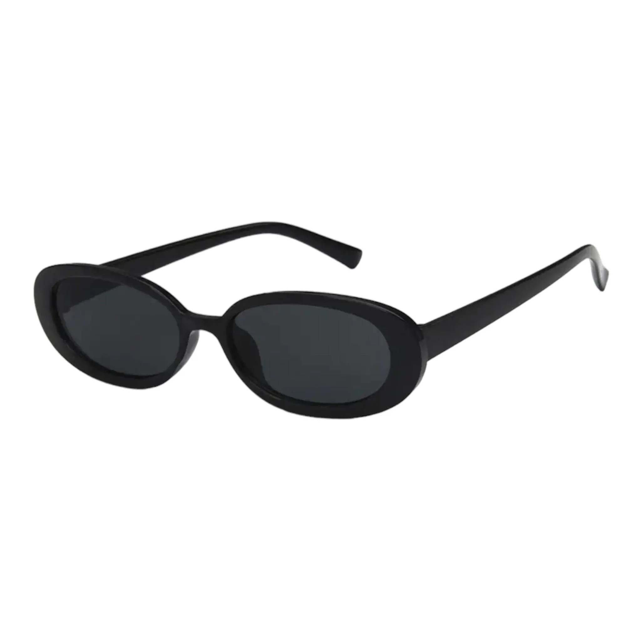 Retro Chic Oval Sunglasses for Women