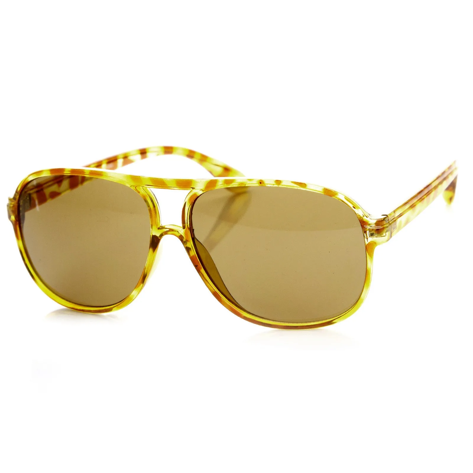 Retro Classic Square European Aviator Sunglasses 8779