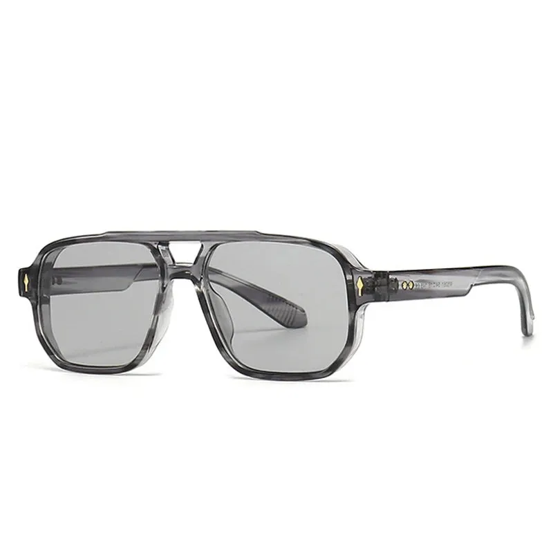 RETRO | Double Bridge Square Sunglasses