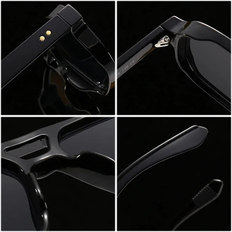 RETRO | Double Bridge Square Sunglasses