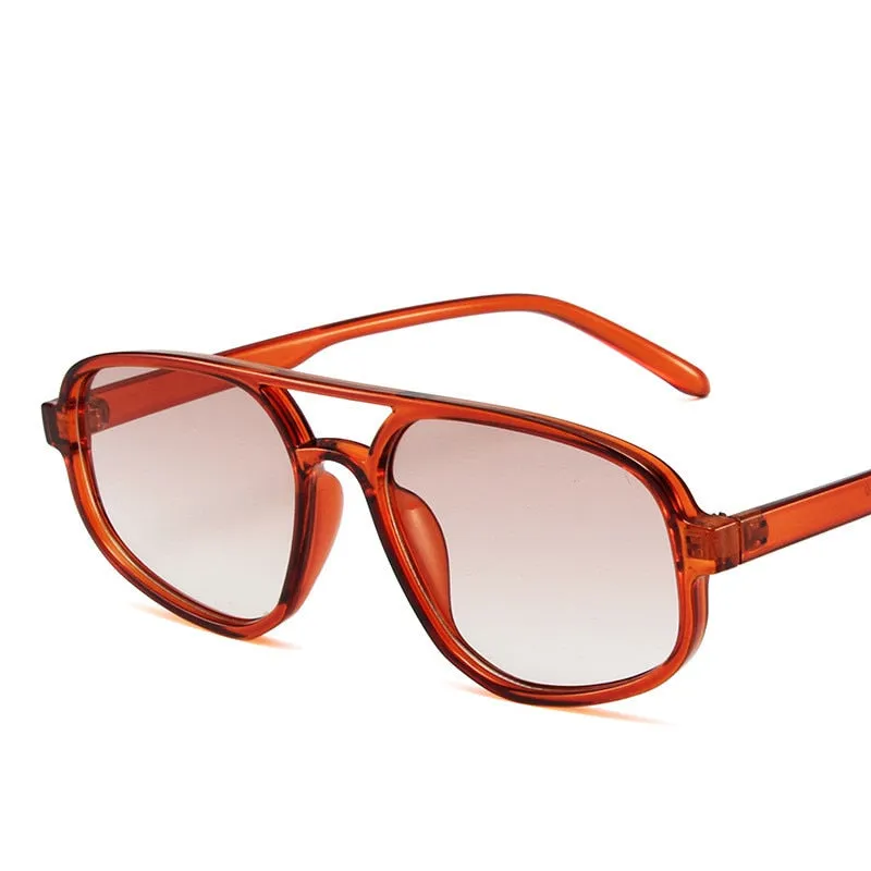 Retro Double Bridge Sunglasses