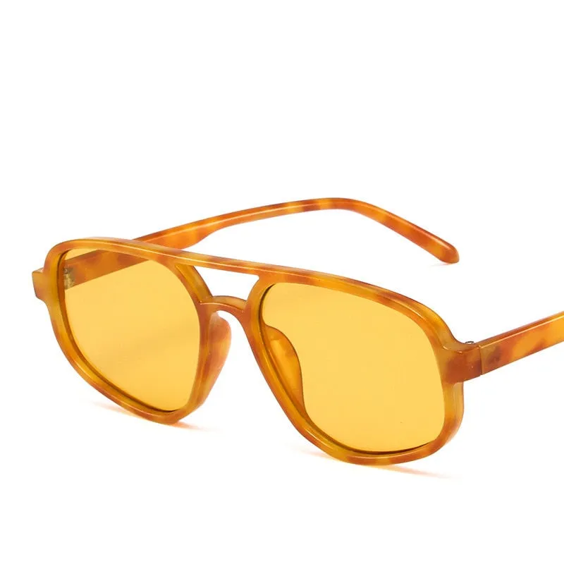 Retro Double Bridge Sunglasses