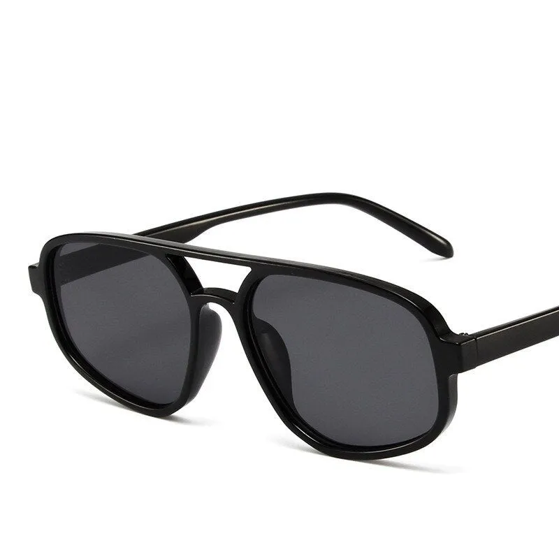 Retro Double Bridge Sunglasses