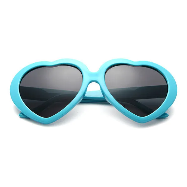 Retro Funny Love Heart Shape Anti-UVA And UVB Sun Glassess
