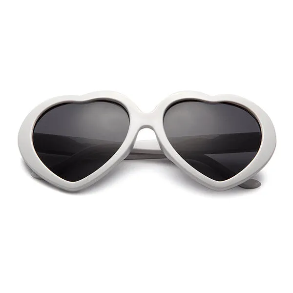Retro Funny Love Heart Shape Anti-UVA And UVB Sun Glassess