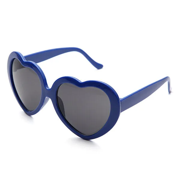 Retro Funny Love Heart Shape Anti-UVA And UVB Sun Glassess