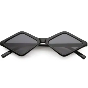 Retro Geometric Diamond Shape Sunglasses C748
