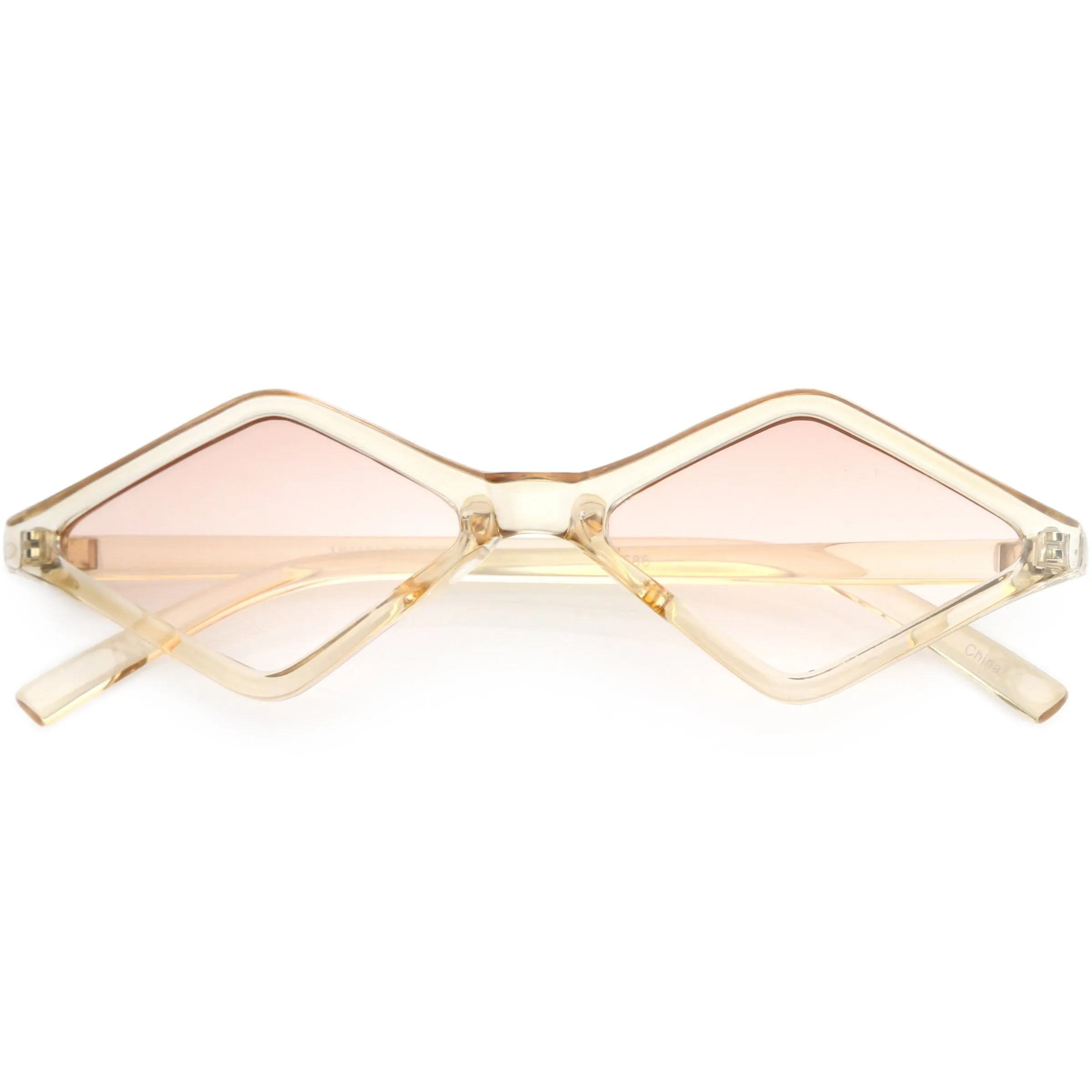 Retro Geometric Diamond Shape Sunglasses C748