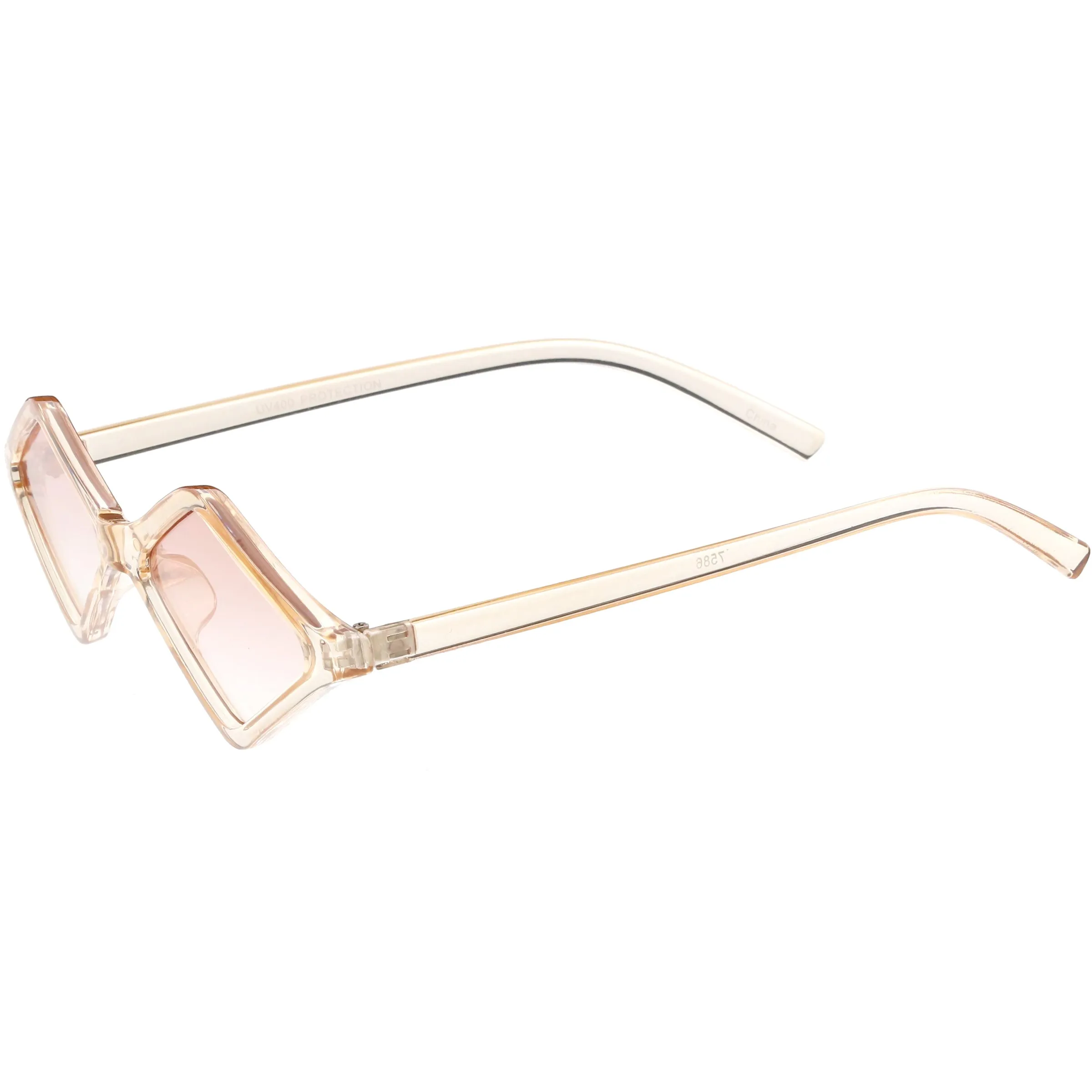 Retro Geometric Diamond Shape Sunglasses C748