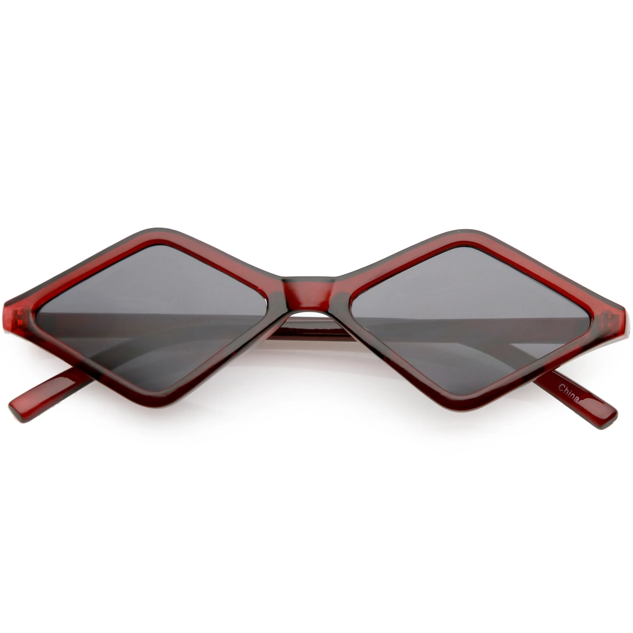 Retro Geometric Diamond Shape Sunglasses C748