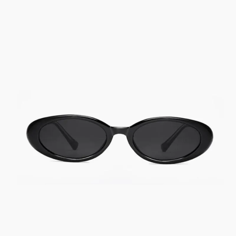 Retro Oval Sunglasses - 90s Vintage Style with UV400 Protection