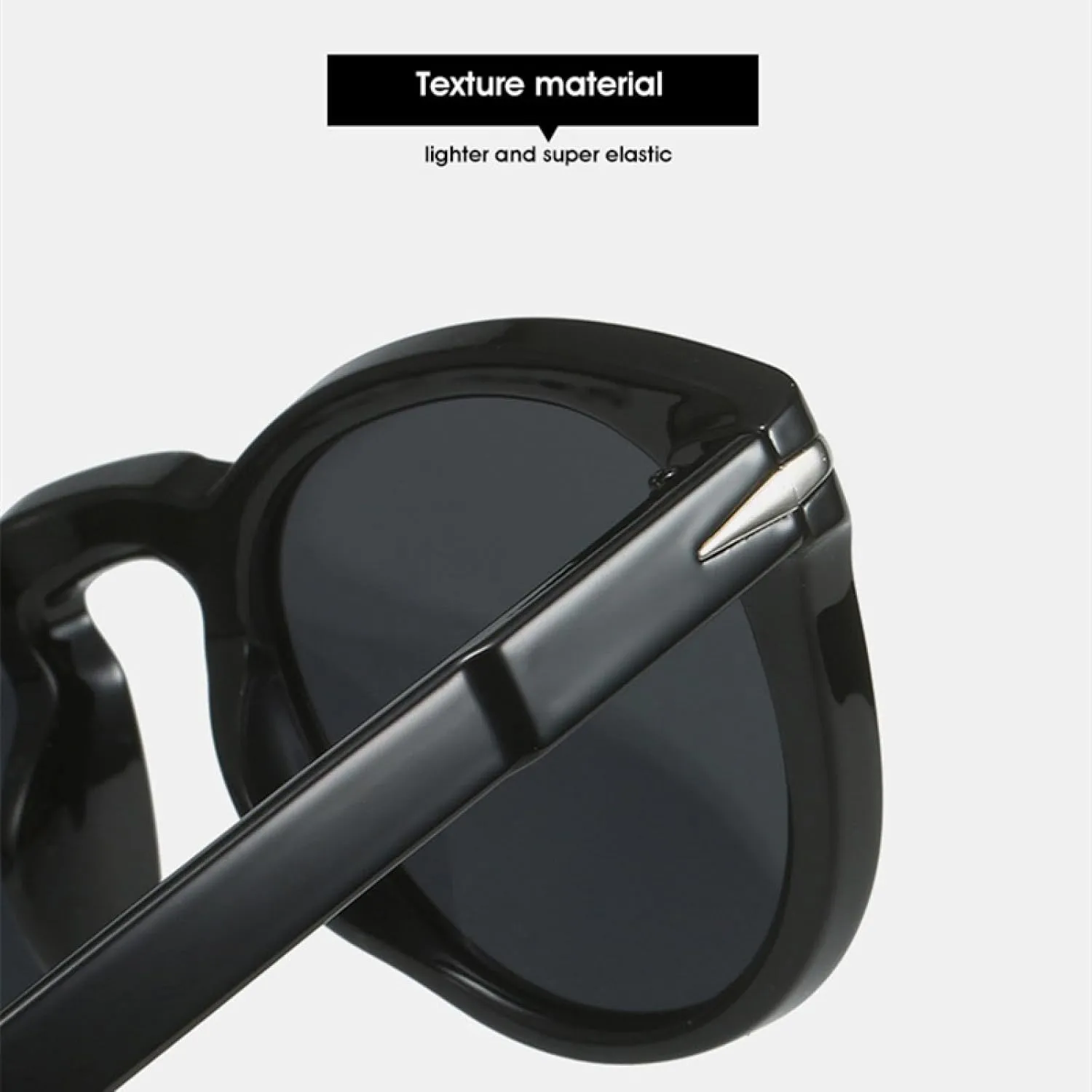 Retro Round Men Sunglasses for Women Uv400 Fashion Rivets
