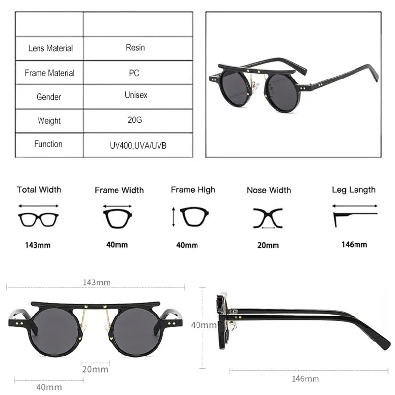 Retro Round Sunglasses