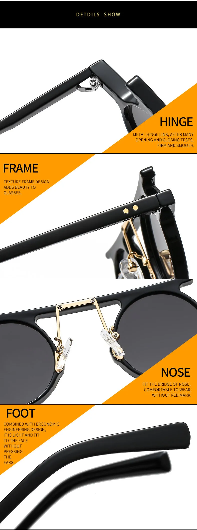 Retro Round Sunglasses