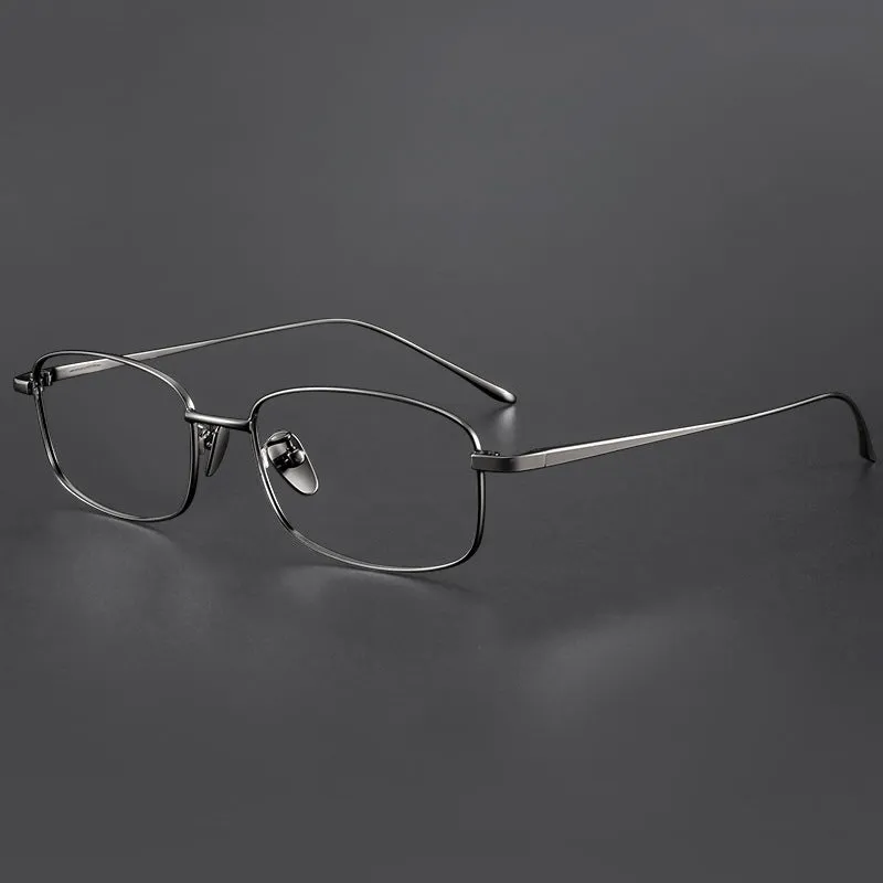Retro Titanium Square Glasses Frame ST8027