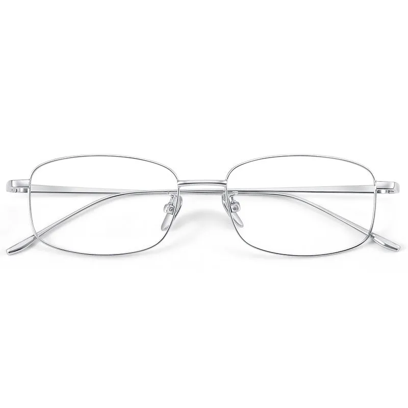 Retro Titanium Square Glasses Frame ST8027