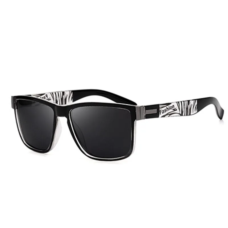 Reven Jate Full Rim Rectangle Polycarbonate Polarized Sunglasses 5180