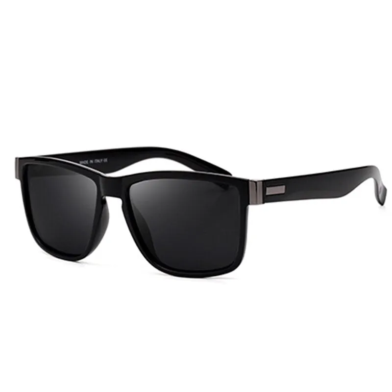 Reven Jate Full Rim Rectangle Polycarbonate Polarized Sunglasses 5180