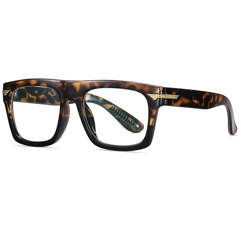 Reven Jate Men's Eyeglasses 3394 Tr-90 Plastic Spectacles Full Rim