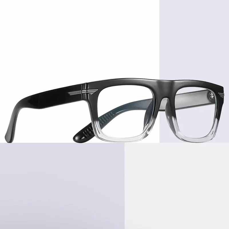 Reven Jate Men's Eyeglasses 3394 Tr-90 Plastic Spectacles Full Rim