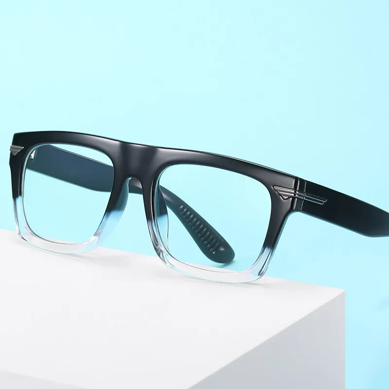 Reven Jate Men's Eyeglasses 3394 Tr-90 Plastic Spectacles Full Rim