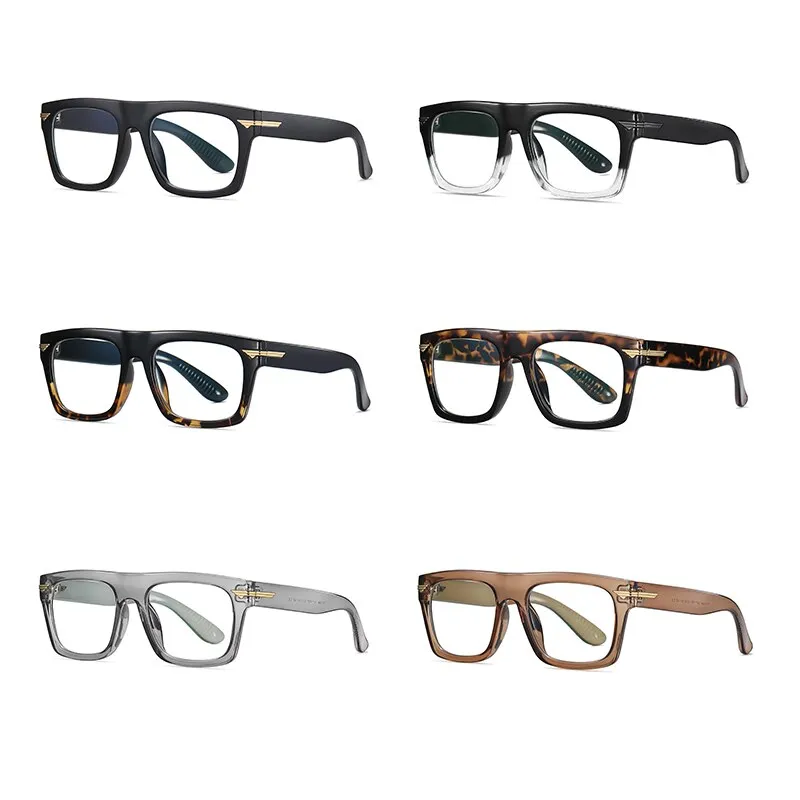 Reven Jate Men's Eyeglasses 3394 Tr-90 Plastic Spectacles Full Rim