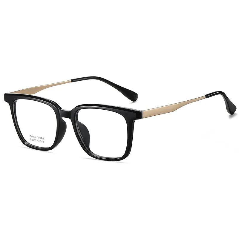 Reven Jate Unisex Full Rim Oval Tr 90 Titanium Eyeglasses 8005