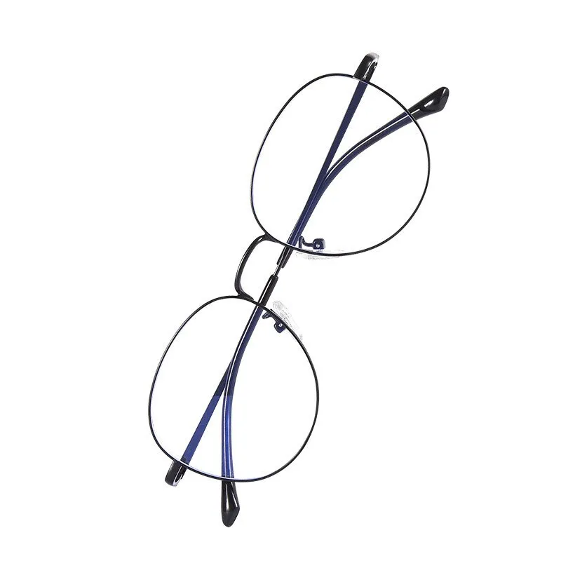 Reven Jate Unisex Full Rim Round Alloy Eyeglasses 8901