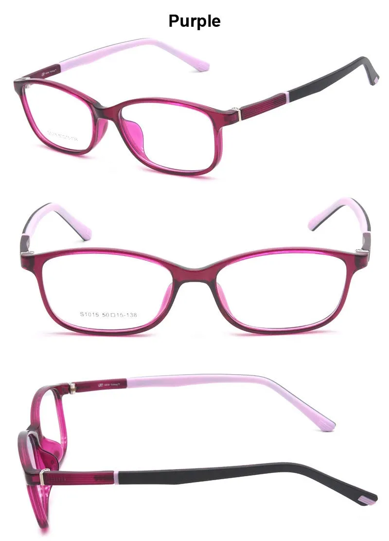 Reven Jate Unisex Full Rim Square Acetate Eyeglasses S1015