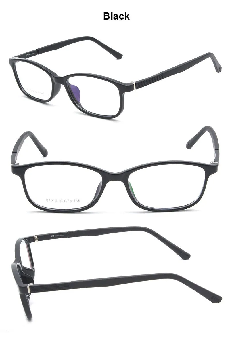 Reven Jate Unisex Full Rim Square Acetate Eyeglasses S1015
