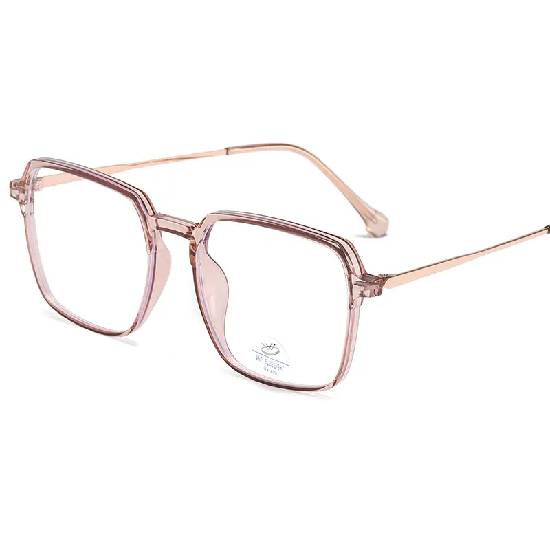 Reven Jate Unisex Full Rim Square Tr 90 Eyeglasses 81249