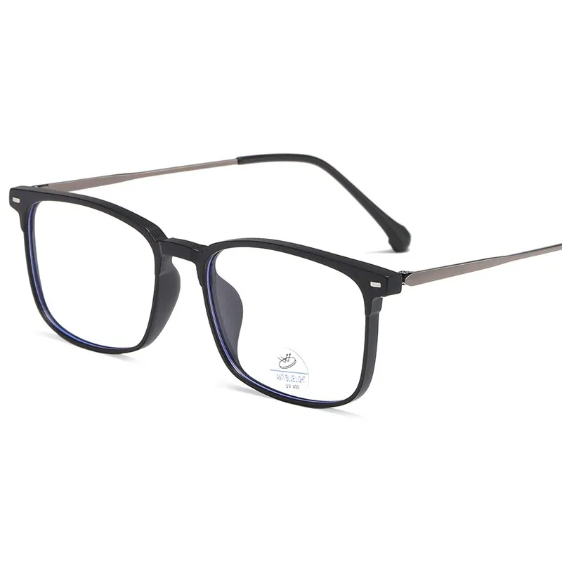 Reven Jate Unisex Full Rim Square Tr 90 Eyeglasses 81250