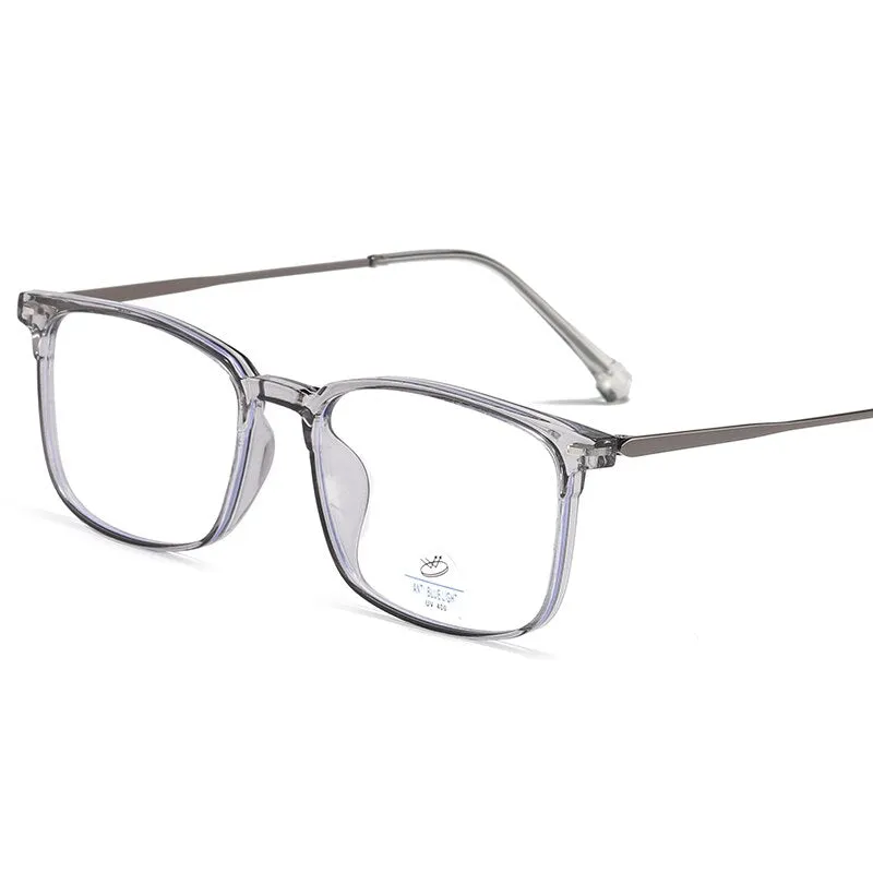 Reven Jate Unisex Full Rim Square Tr 90 Eyeglasses 81250