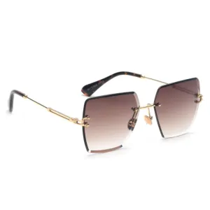 Rimless Hex Sunglasses