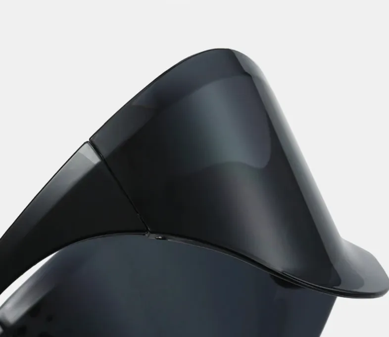 Rimless Shield Oversized Sunglasses