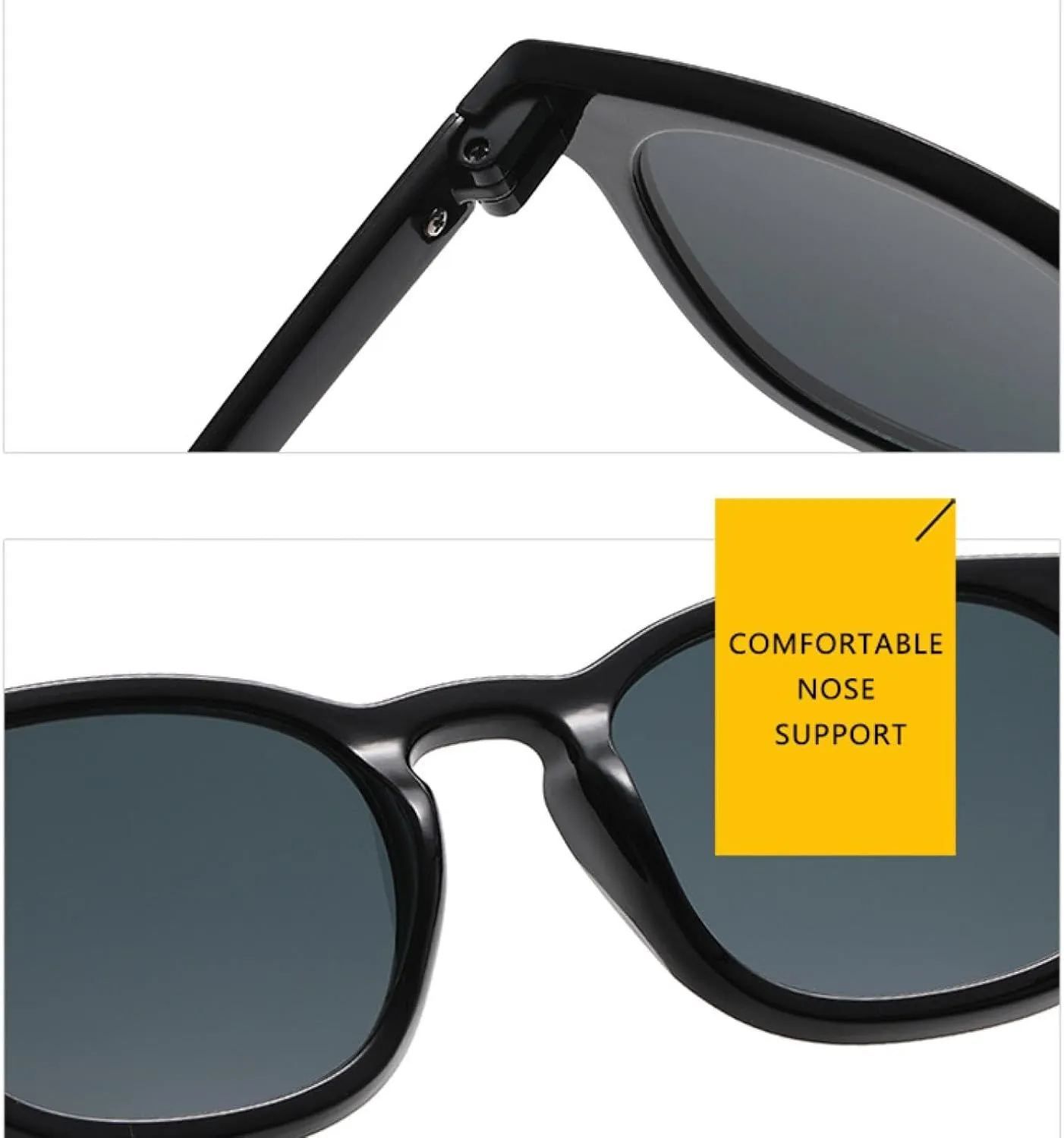 Rivet Sunglasses Men Outdoors Women Casual Retro Round