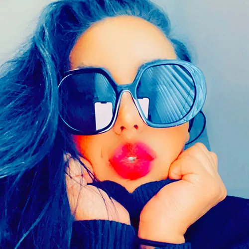 ROCKSTAR | Oversized Round Sunglasses For Women