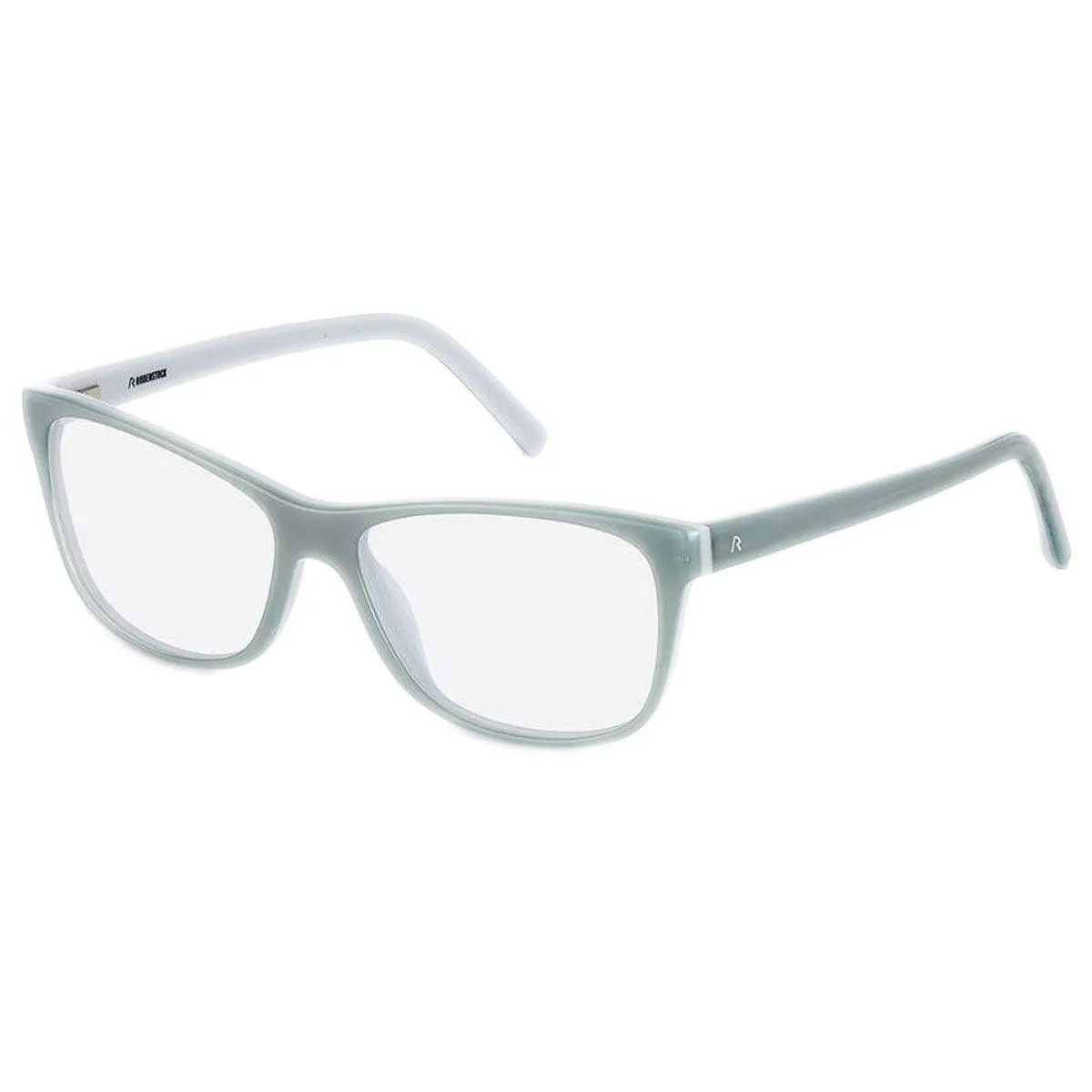 Rodenstock Women's Eyeglasses - Demo Lens Blue Frame Square | R5273-E-55-15-135
