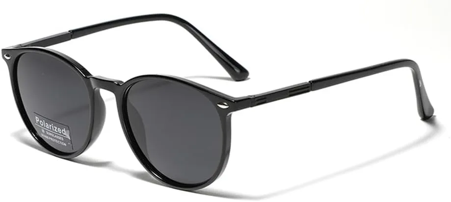 Round Sunglasses Women Polarized Sun Glasses For Men Driving Male Ultralight