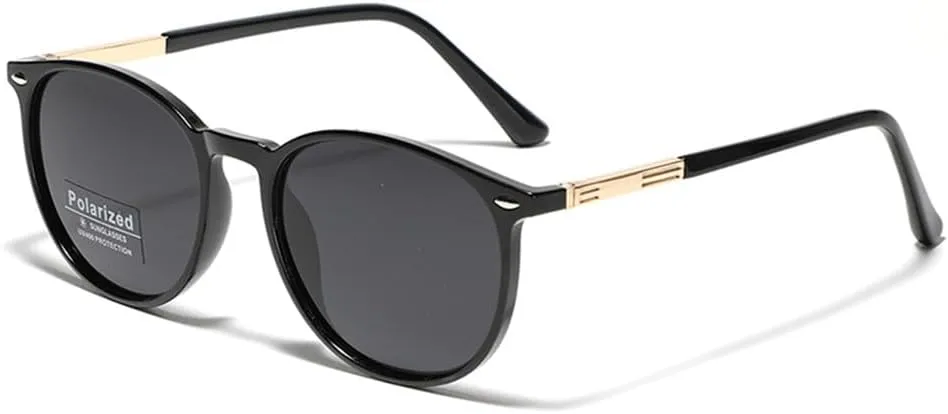 Round Sunglasses Women Polarized Sun Glasses For Men Driving Male Ultralight