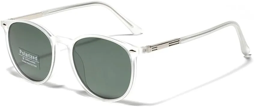Round Sunglasses Women Polarized Sun Glasses For Men Driving Male Ultralight