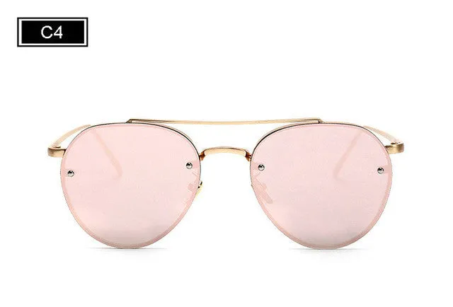 ROYAL GIRL Women Sunglasses Luxury Brand Designer Sunglasses Mirror Sunglasses Ladies Oculos de sol Feminino ss730