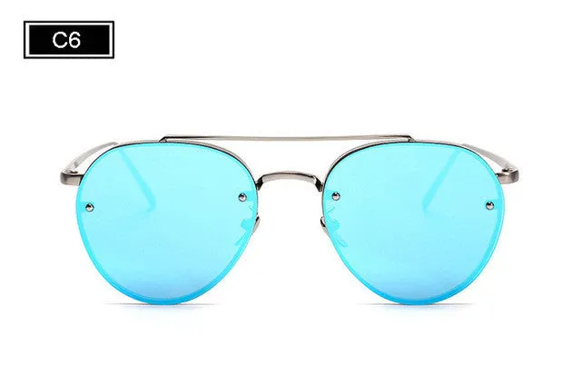 ROYAL GIRL Women Sunglasses Luxury Brand Designer Sunglasses Mirror Sunglasses Ladies Oculos de sol Feminino ss730