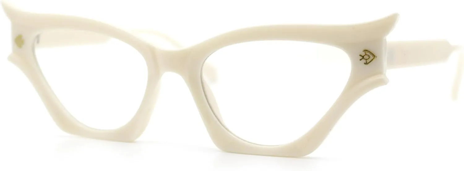 SA106 Vintage Golden Era Narrow Cat Eye Luxury Chic Plastic Sunglasses